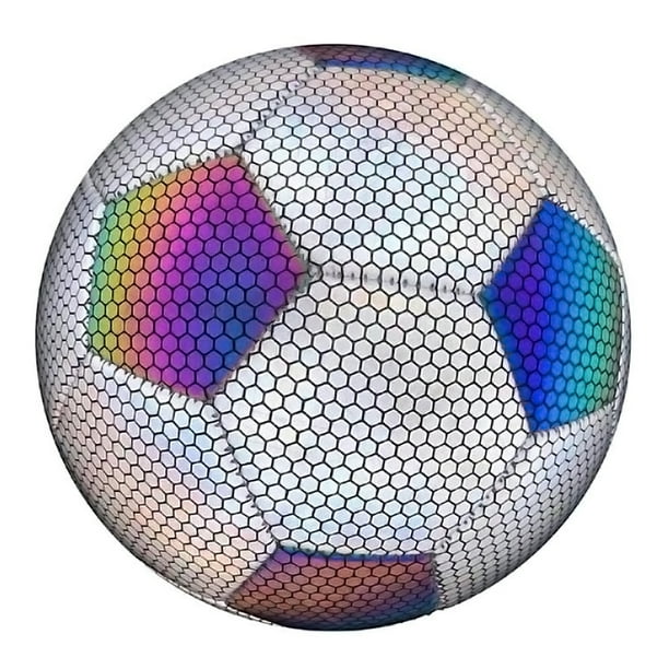Balones Efecto Lumínico VentDepot LuminousClassic 2 pzas #5 Blanco y Negro Reflectante Poliuretano