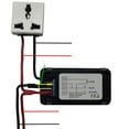 thumbnail image 2 of pitrice Electricity Meter Digital Ampermeter Voltage Timing Multimeter Voltmeter Temperature Electricity Timing Usage Monitor closed, 2 of 9
