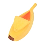 TIMIFIS Cat Dog Bed Banana Bed Banana Shaped Pet Bed Winter Warm Pet Bed Banana Pet Dog BedFall/Winter