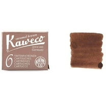 Kaweco 10000259 Ink Cartridges 6 Pieces Caramel Brown
