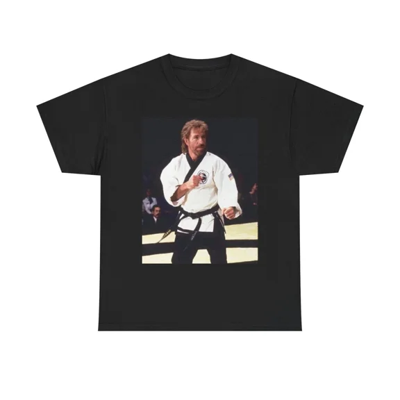 Martial Arts Chuck Norris Jiu Jitsu Retro Combat Humor Inspired Unisex T-Shirt up to size 5XL