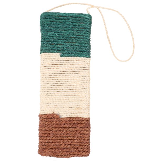 KAKOWELY Juguete rascador para gatos Juguete rascador para gatos Juguete rascador de sisal Suministros para gatos