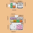 thumbnail image 4 of Weekly Pill Organizer with Adjustable Compartments, Portable Medication Dispenser for Vitamins or Supplements, Compact & Travel-Friendly Design, 4 of 5