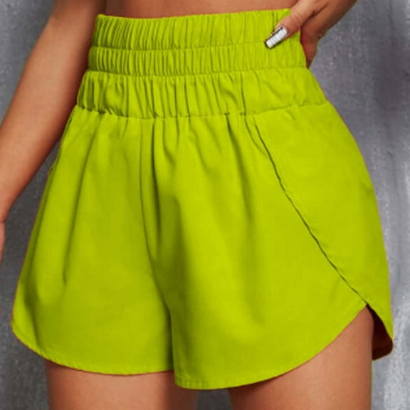 uublik Short Shorts for Women Loose Super Soft Yoga Shorts Mint Green