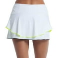 thumbnail image 3 of Women's Lucky In Love Pique Flip Tennis Skirt, 3 of 3