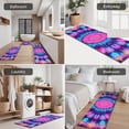 thumbnail image 5 of Colorful Tie Dye Mandala Pattern Kitchen Rugs Sets Of 3,Kitchen Runner Rugs Non Skid Washable,Decorative Kitchen Floor Mats for Kitchen,Sink,Laundry,17"x30"+ 17"x47" + 17"x59", 5 of 6