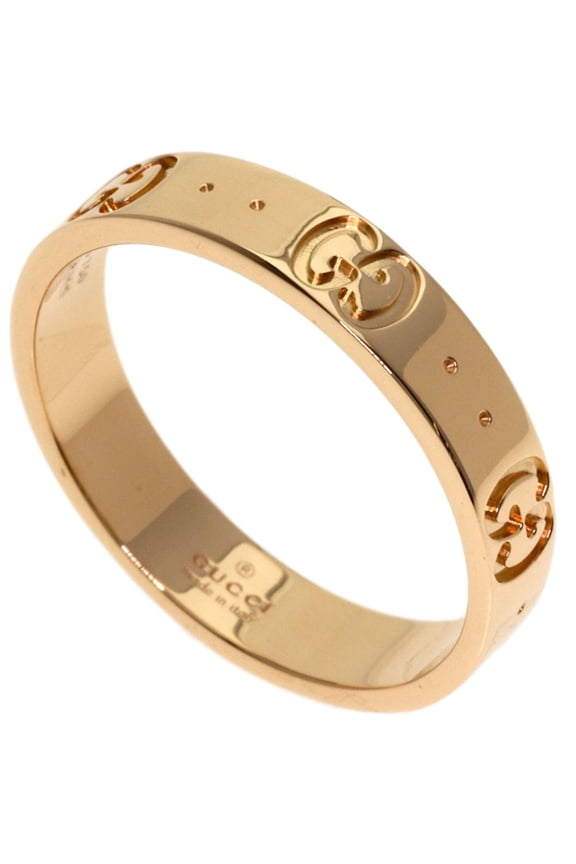 Pre-Owned Gucci Icon #15 Ring - 18K Pink Gold Women's GUCCI