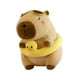 thumbnail image 5 of Carpincho de peluche de juguete, muñeco de de peluche, decoración de habitación para niños, suave, lindo, animal de peluche de para anillos de natación, 5 of 8