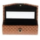 thumbnail image 4 of 2pcs PU Leather Lipstick Case Holder Storage Box with Mirror Red and Brown Sunnimix Estuche de pintalabios con espejo, 4 of 8