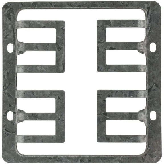 Leviton C0225-CP Wall plate Mounting Bracket-2 Gang