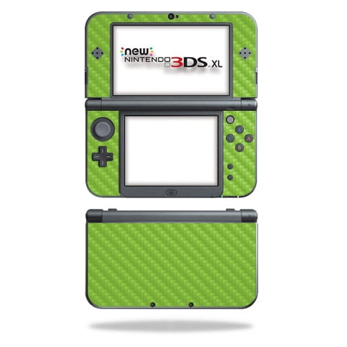 Carbon Fiber Skin for Nintendo New 3DS XL (2015) Solid Lime Green
