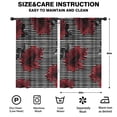 thumbnail image 2 of Blackout Kids Curtains,Pioneer Flower Floral Print Pattern Childrens Insulated Curtains Set Of 2,Bedroom Essentials,Toddler Room Decor 52"x84", 2 of 5