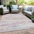 thumbnail image 4 of Dalyn Rugs Machine Washable Indoor/Outdoor Chantille Blush 3' x 5' Rug, 4 of 9