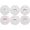 Pink, variant on Owl Drawer PullsOwl Ceramic Drawer Knobs, 6 Set