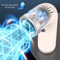 thumbnail image 5 of Ventilador Portátil Sin Aspas, Tipo C, Recargable, con Pantalla Digital, Pequeño, para Viajes y Uso Al Aire Libre., 5 of 5