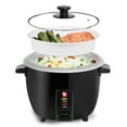 thumbnail image 5 of (2 pack) Bene Casa 6-Cup, Electric Rice Cooker, Black - Automatic Shut-Off, Dishwasher Safe Parts, 5 of 7
