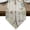 Gray, variant on Vintage Eiffel Tower Table Runner Linen Burlap Table Runner 36 Inches Small Rustic Love Floral Botanical Retro Dresser Scarves for Kitchen Island Coffee Dining Room Party Holiday Decor 13"x36"