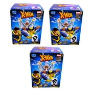 Domez 3 Pack Marvel X-Men Series 1 80th Anniversary Blind Box Bag Mystery Mini Figure