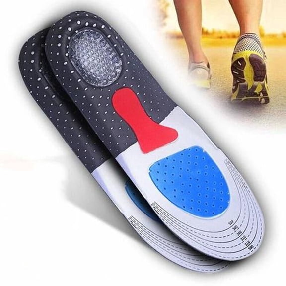 Orthotics Insoles with Arch Support for Women & Men, Pad Arch Support Heel Cushion, for Pain Relief, Plantar Fasciitis, Flat Feet Shoe Insoles