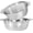 Primary color with handle, variant on Microporous Colander, 304 Stainless Steel, 2QT Large Capacity, with Mixing Bowl – For Washing Vegetables, Fruit, Rice and Draining Cooked Pasta