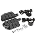 thumbnail image 1 of Pedal de pies de motocicleta Profesional Universal Fijable Pedales de Motorbike Otoño 360 Grados Gordable Componentes Black 1 Par sidaley VI002317-01, 1 of 7