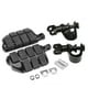 thumbnail image 1 of Pedal de pies de motocicleta Profesional Universal Fijable Pedales de Motorbike Otoño 360 Grados Gordable Componentes Black 1 Par Guardurnaity VI002317-01, 1 of 7