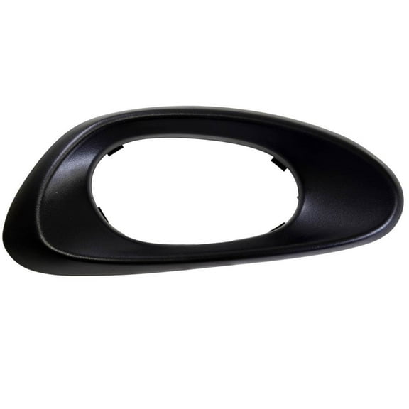 PT Auto Warehouse GM-2721A2FL2 - Inner Interior Inside Door Handle Trim, Black - without Button Holes, Driver Side Front Fits select: 2002-2009 CHEVROLET TRAILBLAZER