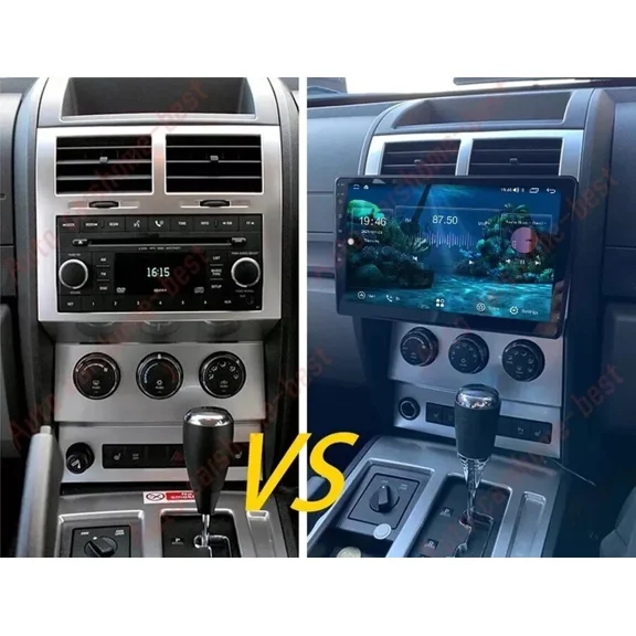 Android Car Stereo Compatible for Dodge Nitro 2007-2011 10 Inch Radio GPS Navigation 2 64G CarPlay Android Auto Backup Camera 2008 2009 2010 2011 2012 2013 2014 2015 2016