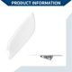 thumbnail image 5 of Tapa de boquilla de lavaparabrisas del lado izquierdo delantero de Unique Bargains para Honda Civic FB2 FB3 2012-2013, cubierta de recorte del parachoques, plástico fuerte y duradero, 1 pieza blanca, 5 of 7