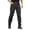Black, variant on Men's Ripstop Tactical Pants Water Resistant Work Cargo Pants Outdoor Lightweight Hiking Pant with Pockets