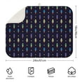 thumbnail image 2 of 2pcs Starry Night Sky Dish Drying Mat Super Absorbent Microfiber Pad Foldable for Galaxy Aesthetic, 2 of 4