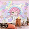 thumbnail image 2 of Tapestry Girly Ice Cream Room Aesthetic (microtela, 150 x 130 cm), 2 of 3