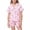 1-186Pink510, variant on MEZZALL Girls Sleepwear Short Sleeve Bowknot Printed Lapel Blouse Pajamas Sets Tops With Elastic Waist Shorts Two Piece Loungewear For Kids Comfort Nightwear