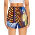 thumbnail image 2 of Lsque inside out 2 Printed Women's Running Shorts with Liner Pockets,Elastic Quick Dry Workout Athletic Gym Yoga Shorts,Womens High Waist Shorts-XX-Large, 2 of 9