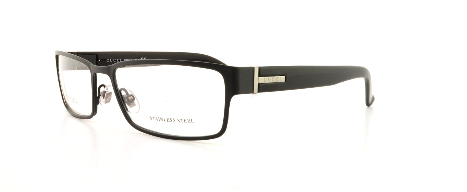 matte black gucci eyeglasses