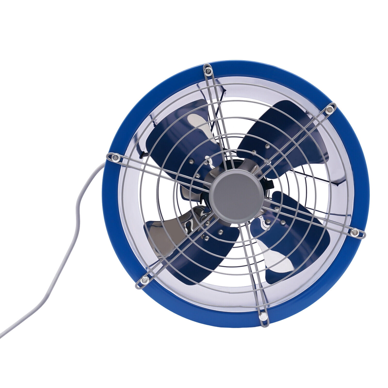 Miumaeov 16'' Axial Fan Cylinder Pipe Fan Blower Spray Booth Paint Fumes Ventilation Exhaust Extractor Fan 1420r/min