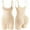 Beige, variant on Shapewear for Women Butt Lifting Body Shaper Tummy Control Postpartum Faja Body Shaper Open Bust Thigh Slimmer Bodysuit