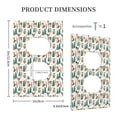 thumbnail image 3 of Disketp Winter Woodland Friends Decorative Light Switch or Outlet Wall Plate with Safety Cover-Style S, 3 of 6