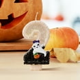 thumbnail image 4 of Halloween Number Candles Birthday Candles Glitter Cute Ghost Candles Cake Topper Cake Candles for Party Decoration Halloween Party Supplies, 4 of 5