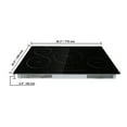 thumbnail image 3 of KFFKFF 4 Burners Ceramic Glass Stove Top Touch Control 30 inch Electric Cooktop, 3 of 9