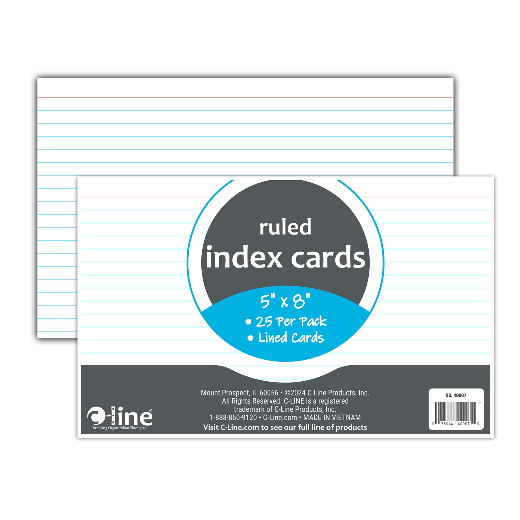 C-Line Index Cards, 5