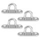 thumbnail image 1 of Gancho de montaje 4pcs Eye Plate Deck Plate Hardware marino Multifuncional Gancho de montaje en pared para sillas colgantes Hamacas Yoga Boxing Punch Bag Correas de entrenamiento, 1 of 7