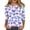 Light Blue #DK11, variant on Inglocry Valentines Shirts For Women 3/4 Sleeve Valentine Day Top 2026 Cute Heart Print Graphic Shirt Crewneck Pullover Blue S
