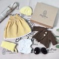 thumbnail image 3 of BlissfulPixie Handmade Waldorf Doll Clothes 12 inch clothing Set with Pretty Box Girl Christmas Birthday Gift-Amelia's Clothes Accessories, 3 of 8