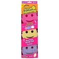thumbnail image 1 of Depurador de platos Sponges Scrub Daddy Scrub Mommy, 3 unidades, 1 of 8