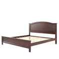 thumbnail image 6 of Euroco Wood Full Size Platform Bed, Espresso, 6 of 9