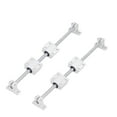 thumbnail image 2 of Linear Rail Slide, Linear Rail Slide Linear Rail Guide Linear Motion Slide Rail Linear Rails Linear Bearing with 4Pcs Slide Block for Machinery, 2 of 7