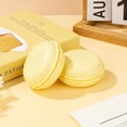 thumbnail image 3 of 1 Pcs Yellow Macaron Contact Lens Travel Case with Cleaner Portable Contact Box with Mirror Tweezers Solution Bottle, 3 of 8