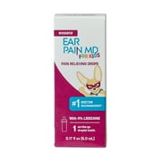 Eosera EAR PAIN MD FOR KIDS 4% Lidocaine Pain Relieving Drops, 0.17oz