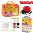thumbnail image 2 of Juegos De Agujas De Ganchillo Kits de ganchos de ganchillo para principiantes Artesanías hechas a mano Ganchos de tejer DIY (Pulpo morado) Ehuebsd Libre de BPA, 2 of 3